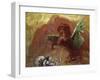 Pegasus and Hydra-Odilon Redon-Framed Giclee Print