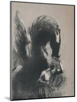 'Pegasus Captive', 1889, (1946)-Odilon Redon-Mounted Giclee Print