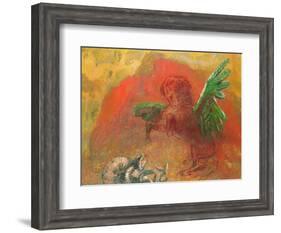 Pegasus Triumphant-Odilon Redon-Framed Giclee Print