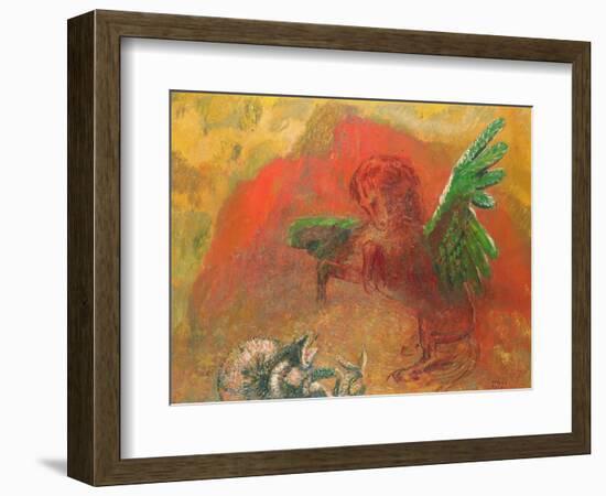 Pegasus Triumphant-Odilon Redon-Framed Giclee Print