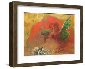 Pegasus Triumphant-Odilon Redon-Framed Premium Giclee Print