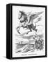 Pegasus Unharnessed, 1865-John Tenniel-Framed Stretched Canvas