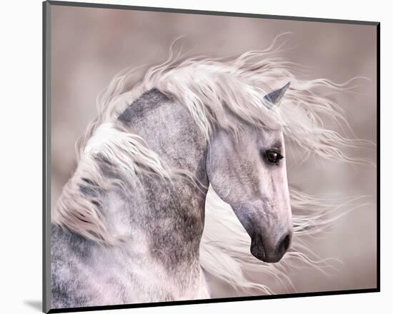 Pegasus-null-Mounted Art Print