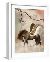 Pegasus-justdd-Framed Art Print