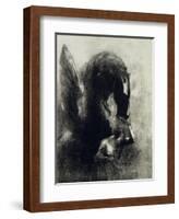 Pegasus-Odilon Redon-Framed Giclee Print