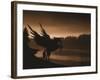 Pegasus-Julie Fain-Framed Art Print