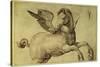 Pegasus-Jacopo de'Barbari-Stretched Canvas