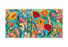 Poppy Garden-Peggy Davis-Art Print