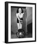 Peggy Moran, 10-Pin Bowl-null-Framed Photographic Print