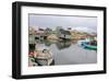 Peggy's Cove - Fishing Village-null-Framed Art Print