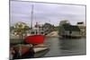 Peggy's Cove Harbour-null-Mounted Art Print