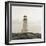 Peggy's Cove Light-Michael Kahn-Framed Giclee Print