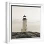 Peggy's Cove Light-Michael Kahn-Framed Giclee Print