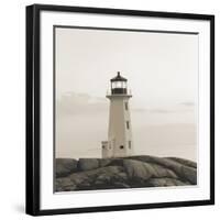 Peggy's Cove Light-Michael Kahn-Framed Giclee Print