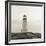 Peggy's Cove Light-Michael Kahn-Framed Giclee Print