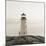 Peggy's Cove Light-Michael Kahn-Mounted Giclee Print