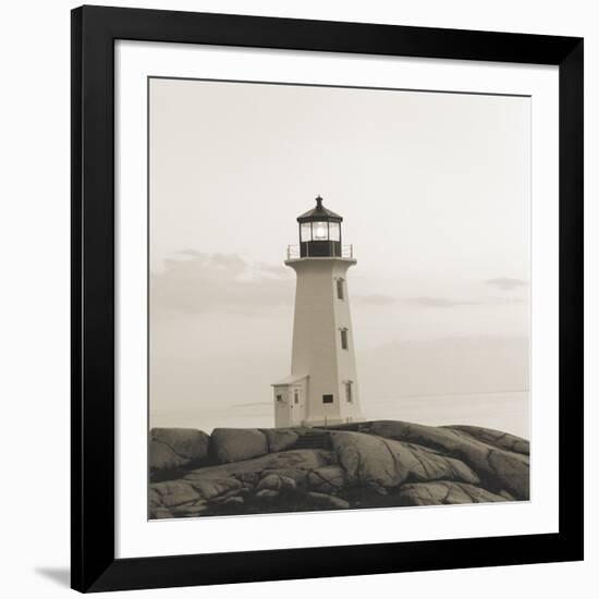 Peggy's Cove Light-Michael Kahn-Framed Giclee Print