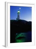 Peggy's Cove Lighthouse at Twilight-Paul Souders-Framed Photographic Print