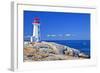 Peggy's Cove Lobster Boat-null-Framed Premium Giclee Print