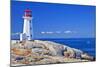 Peggy's Cove Lobster Boat-null-Mounted Premium Giclee Print