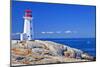 Peggy's Cove Lobster Boat-null-Mounted Art Print