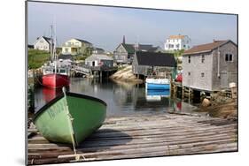 Peggy's Cove, Nova Scotia-null-Mounted Art Print