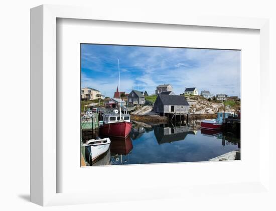 Peggy's Cove NovaScotia Canada-null-Framed Art Print