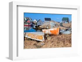 Peggy's Cove NovaScotia Canada-null-Framed Art Print