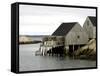 Peggy?s Cove, NS-J.D. Mcfarlan-Framed Stretched Canvas