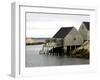 Peggy?s Cove, NS-J.D. Mcfarlan-Framed Photographic Print