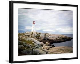 Peggy's Cove, NS-J.D. Mcfarlan-Framed Photographic Print