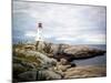 Peggy's Cove, NS-J.D. Mcfarlan-Mounted Photographic Print