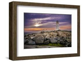 Peggy's Cove St. Margarets Bay-null-Framed Art Print