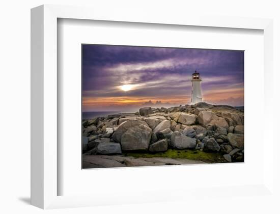 Peggy's Cove St. Margarets Bay-null-Framed Art Print