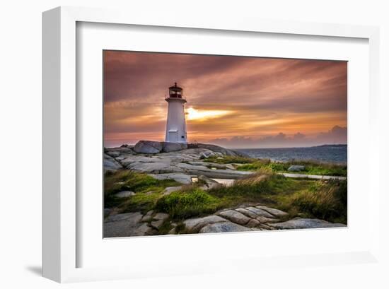 Peggy's Cove St. Margarets Bay-null-Framed Art Print