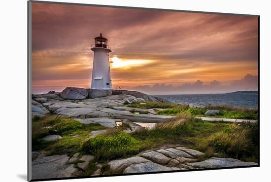 Peggy's Cove St. Margarets Bay-null-Mounted Art Print