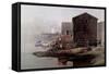 Peggy's Cove-David Knowlton-Framed Stretched Canvas