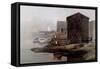 Peggy's Cove-David Knowlton-Framed Stretched Canvas