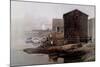 Peggy's Cove-David Knowlton-Mounted Giclee Print