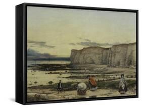 Pegwell Bay, Kent - a Recollection of October 5th 1858-William Dyce-Framed Stretched Canvas