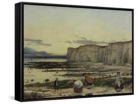 Pegwell Bay, Kent - a Recollection of October 5th 1858-William Dyce-Framed Stretched Canvas