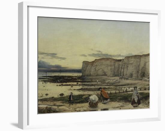 Pegwell Bay, Kent - a Recollection of October 5th 1858-William Dyce-Framed Giclee Print