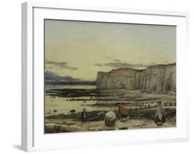 Pegwell Bay, Kent - a Recollection of October 5th 1858-William Dyce-Framed Giclee Print