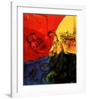 Peintre-Marc Chagall-Framed Art Print