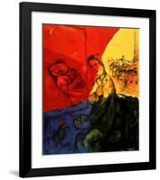 Peintre-Marc Chagall-Framed Art Print