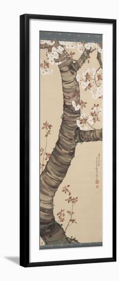 Peinture "Cerisier En Fleur"-Shitsuhitsu Oda-Framed Giclee Print