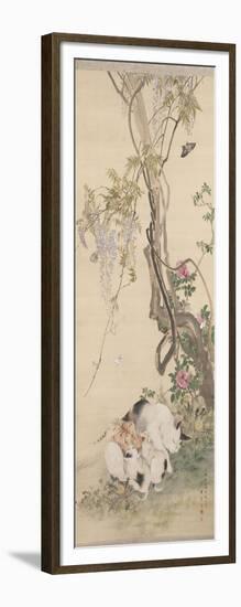 Peinture "Chaleur De Printemps"-Kawabata Gyokushô-Framed Giclee Print