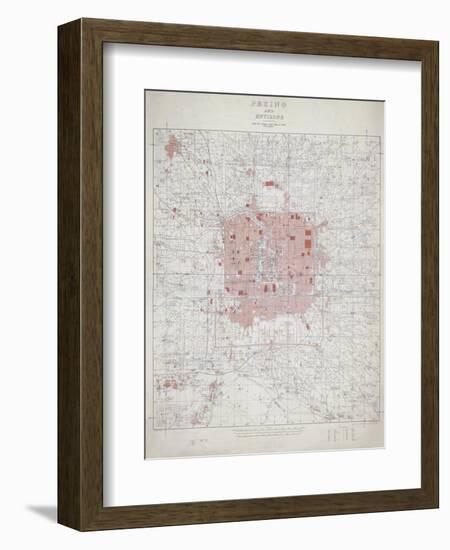 Peking and Environs-null-Framed Giclee Print