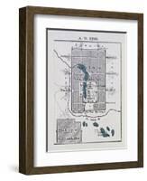 Peking, C.1290, from "The Book of Ser Marco Polo", Ed. Yule, Pub. 1903-null-Framed Giclee Print