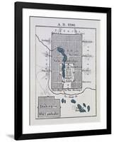 Peking, C.1290, from "The Book of Ser Marco Polo", Ed. Yule, Pub. 1903-null-Framed Giclee Print